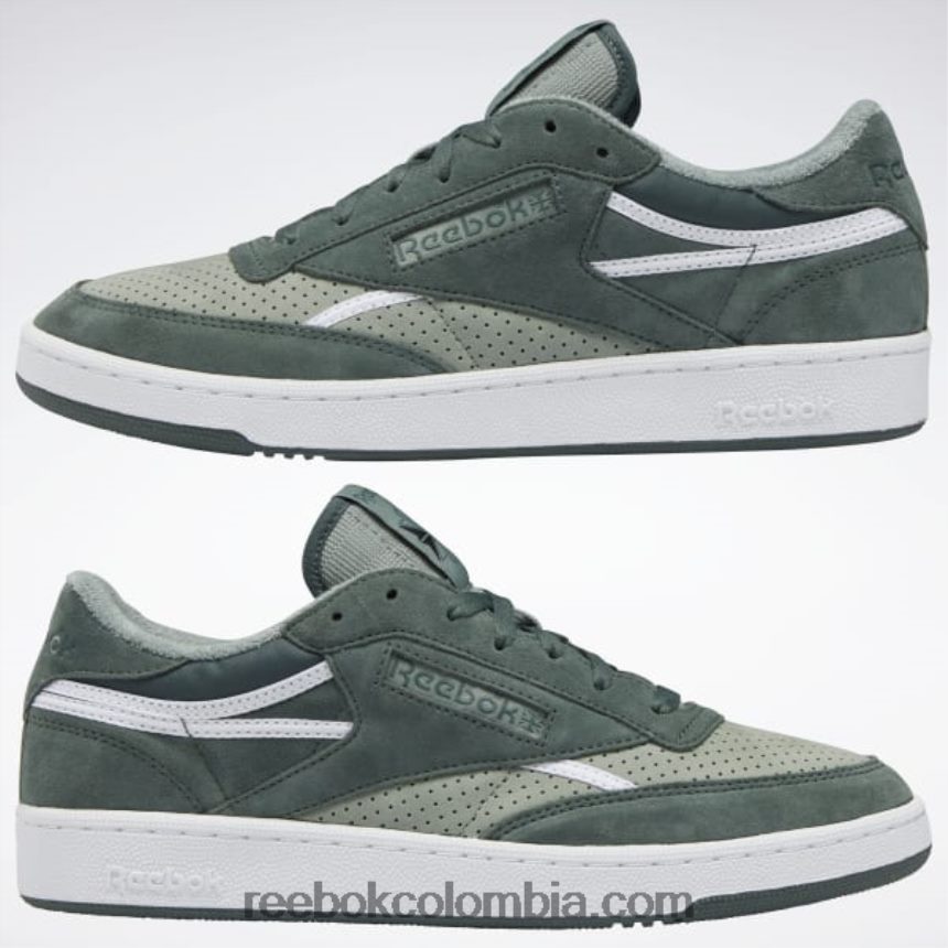 verde tiza/verde armonía/blanco ftwr zapatos vintage club c 85 Reebok D260LP159