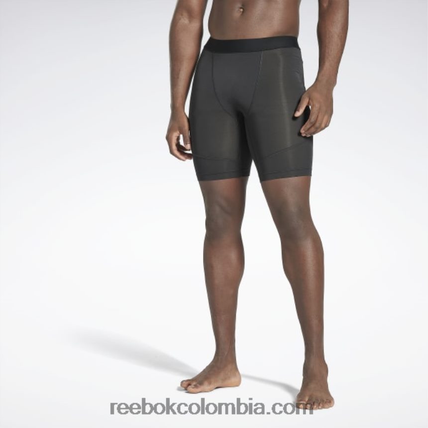 hombres noche negra calzoncillos de compresión Reebok D260LP1360