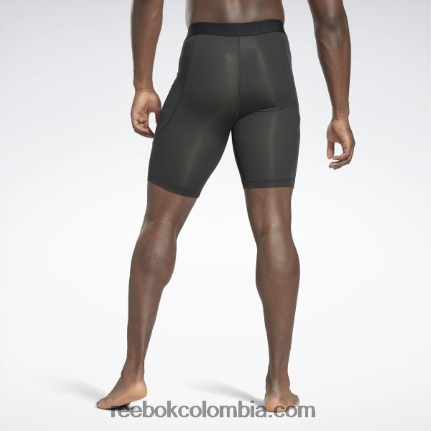 hombres noche negra calzoncillos de compresión Reebok D260LP1360