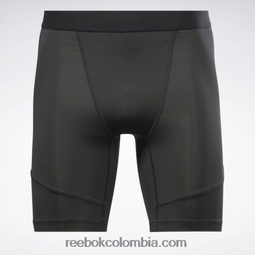 hombres noche negra calzoncillos de compresión Reebok D260LP1360