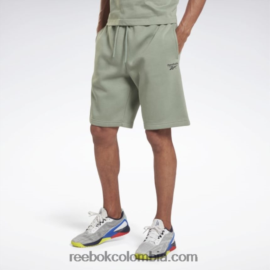 hombres armonía verde pantalones cortos de identidad Reebok D260LP1236