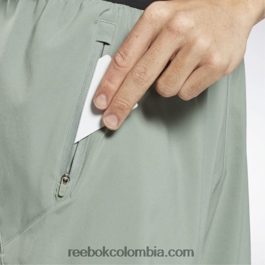hombres armonía verde pantalones cortos de velocidad 3.0 Reebok D260LP1249
