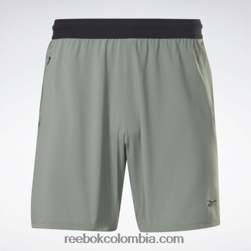 hombres armonía verde pantalones cortos de velocidad 3.0 Reebok D260LP1249