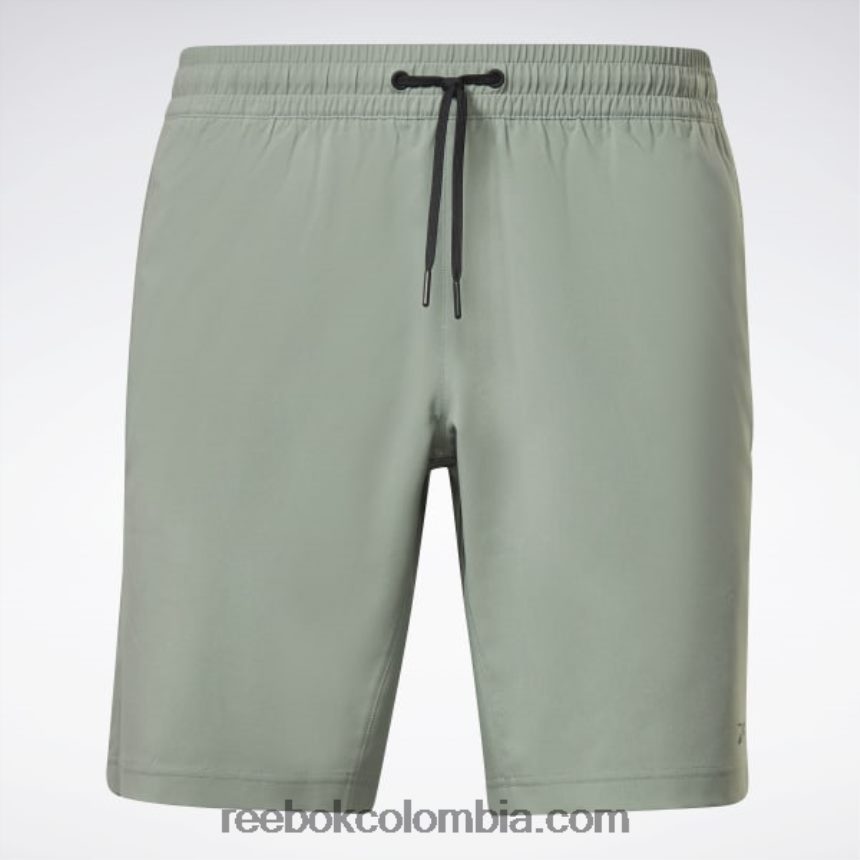 hombres armonía verde pantalones cortos listos para entrenar Reebok D260LP1109
