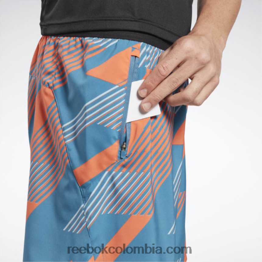 hombres azul acero s23-r pantalones cortos de velocidad 3.0 Reebok D260LP1225