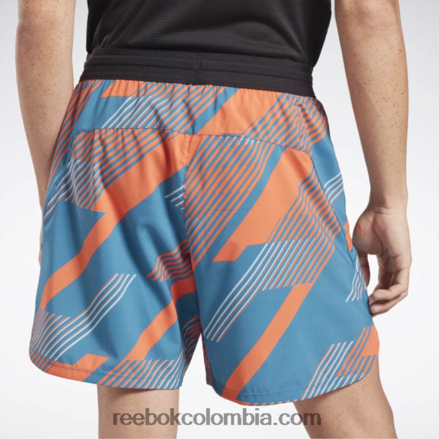 hombres azul acero s23-r pantalones cortos de velocidad 3.0 Reebok D260LP1225