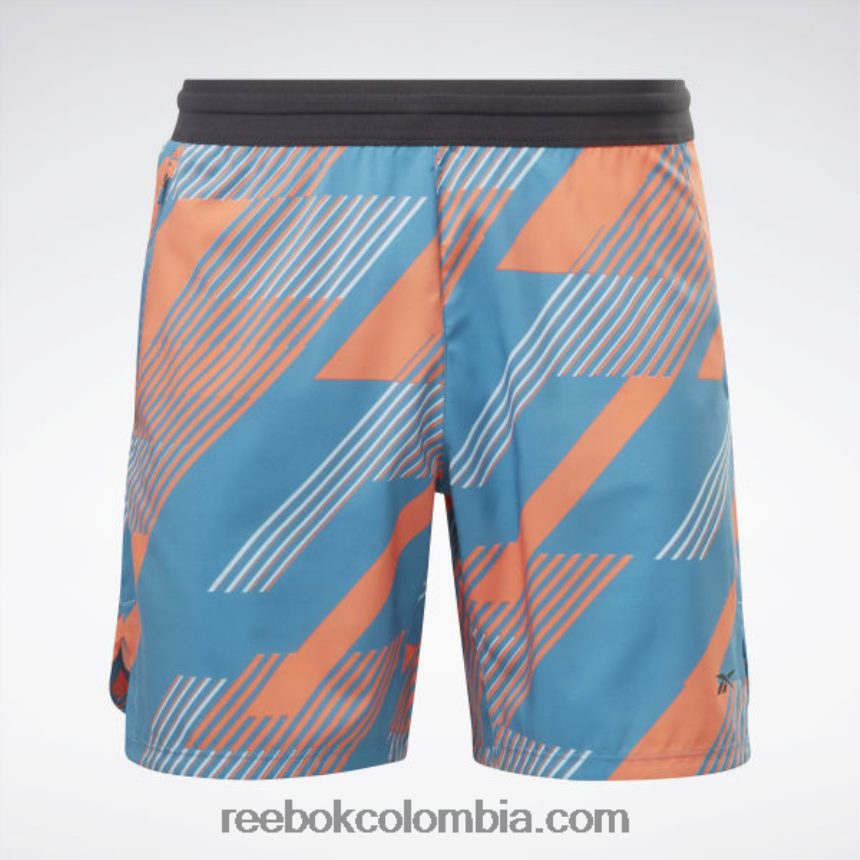 hombres azul acero s23-r pantalones cortos de velocidad 3.0 Reebok D260LP1225