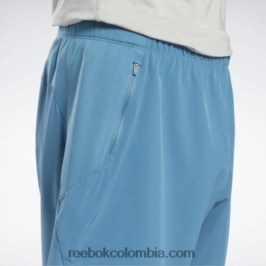 hombres azul acero s23-r pantalones cortos fuerza 3.0 Reebok D260LP1314