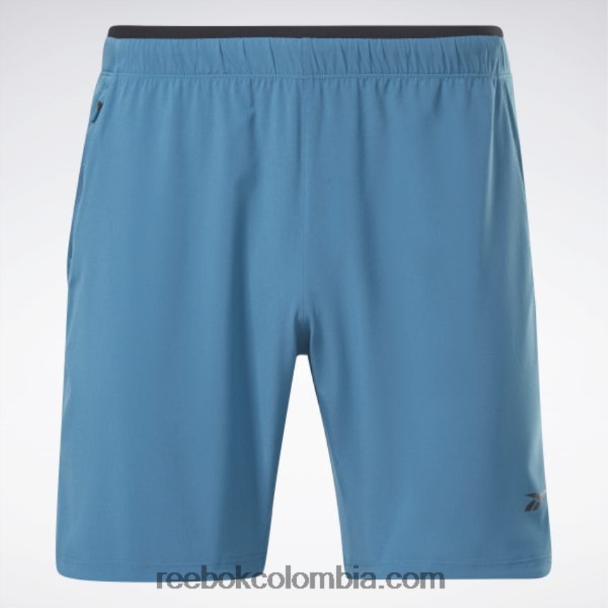 hombres azul acero s23-r pantalones cortos fuerza 3.0 Reebok D260LP1314