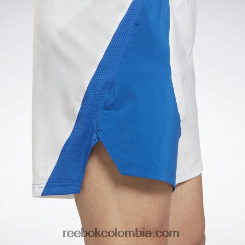 hombres blanco Pantalones cortos para correr Reebok D260LP1290
