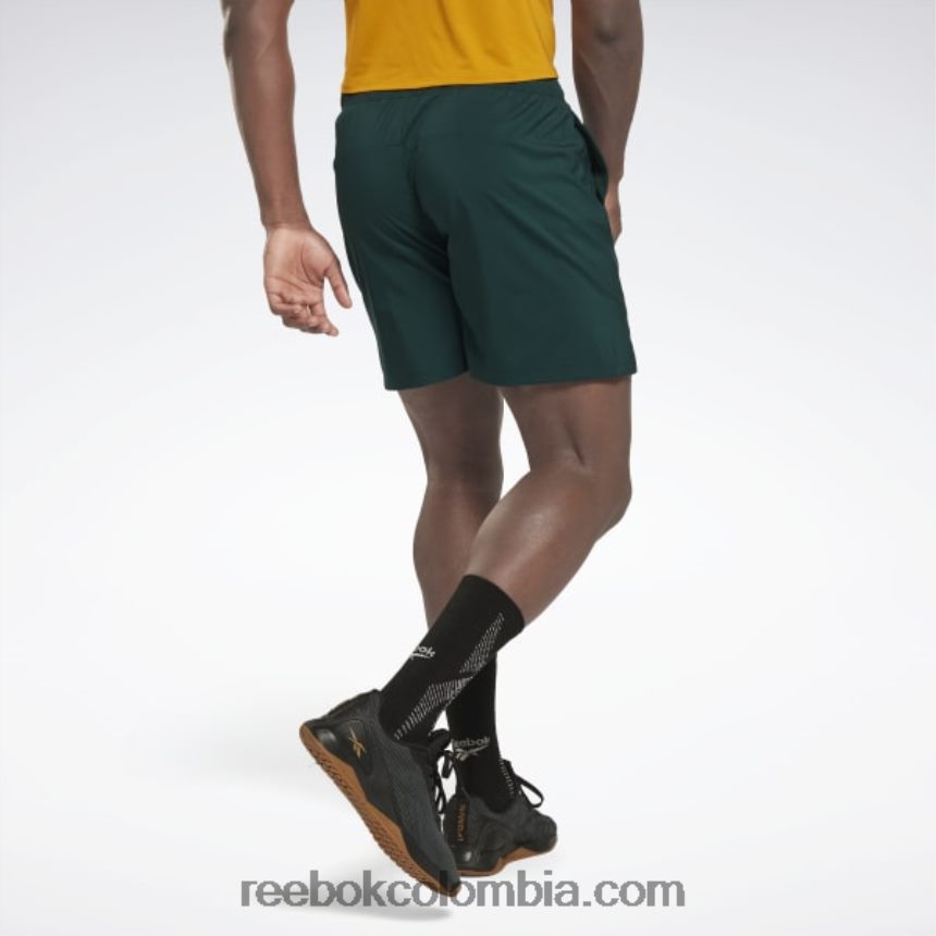 hombres bosque verde pantalones cortos de velocidad 2.0 Reebok D260LP1213
