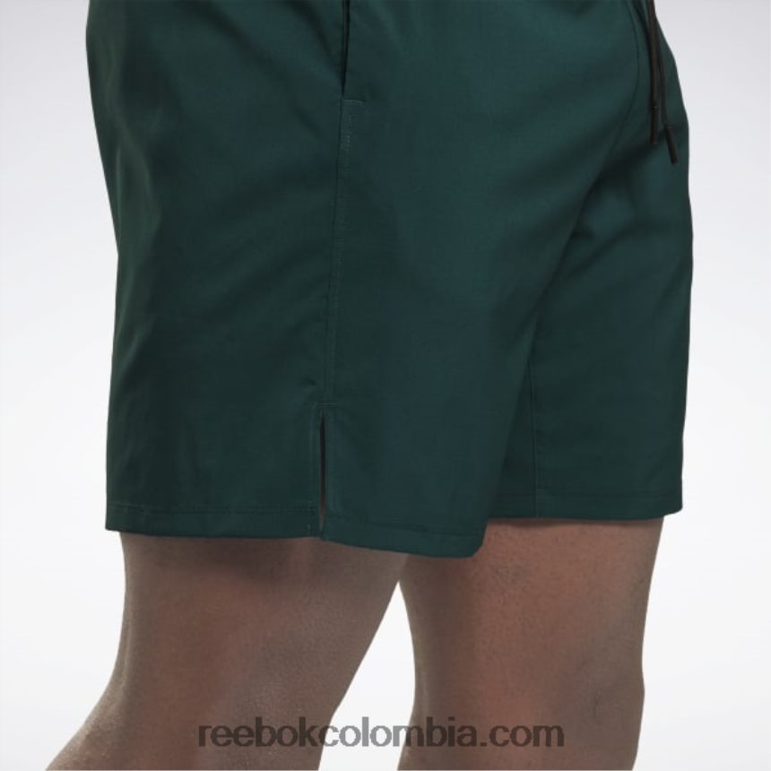hombres bosque verde pantalones cortos de velocidad 2.0 Reebok D260LP1213