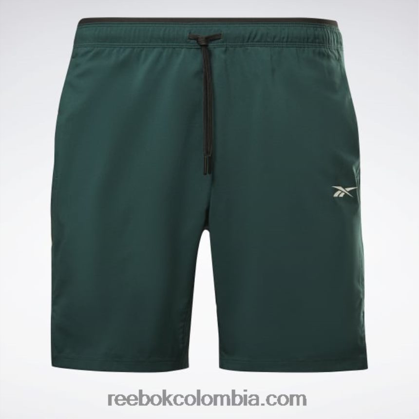 hombres bosque verde pantalones cortos de velocidad 2.0 Reebok D260LP1213