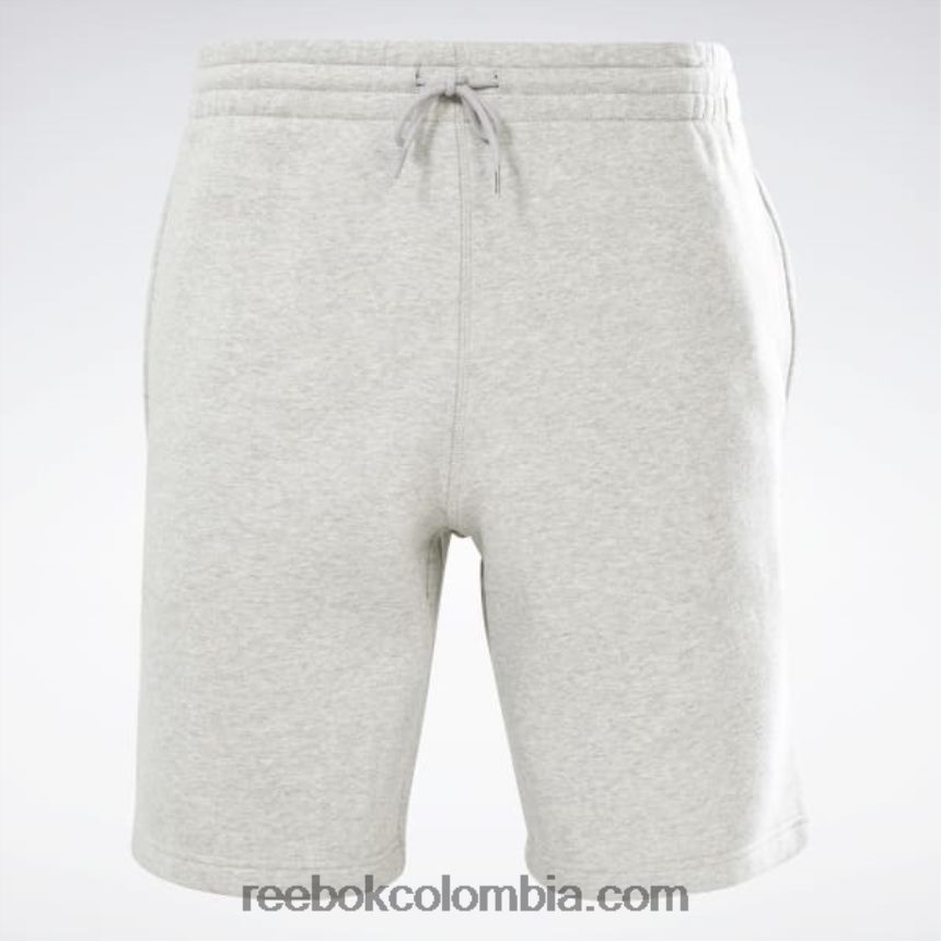 hombres brezo gris medio pantalones cortos de identidad Reebok D260LP1330