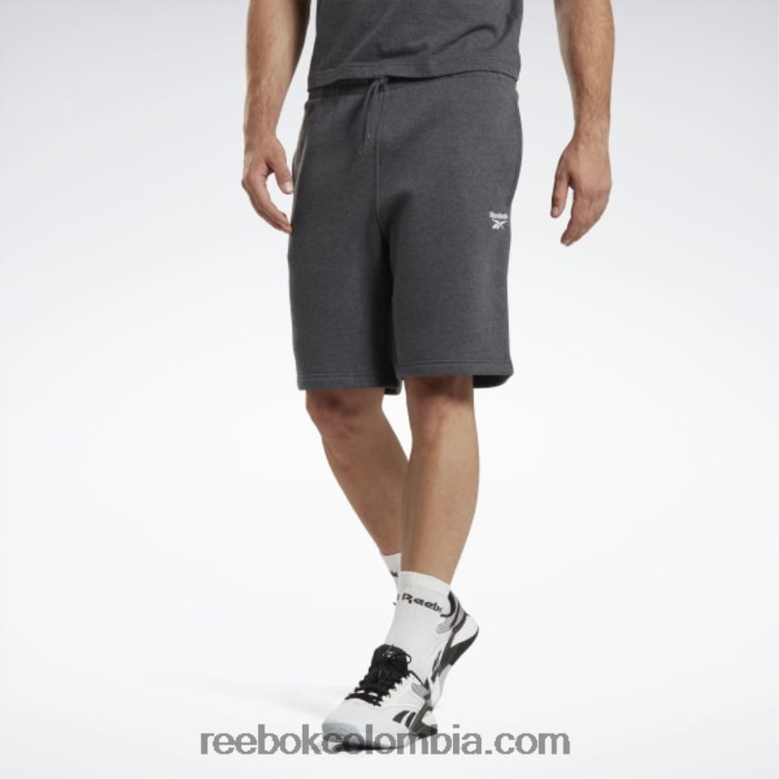 hombres brezo gris oscuro pantalones cortos de identidad Reebok D260LP1203