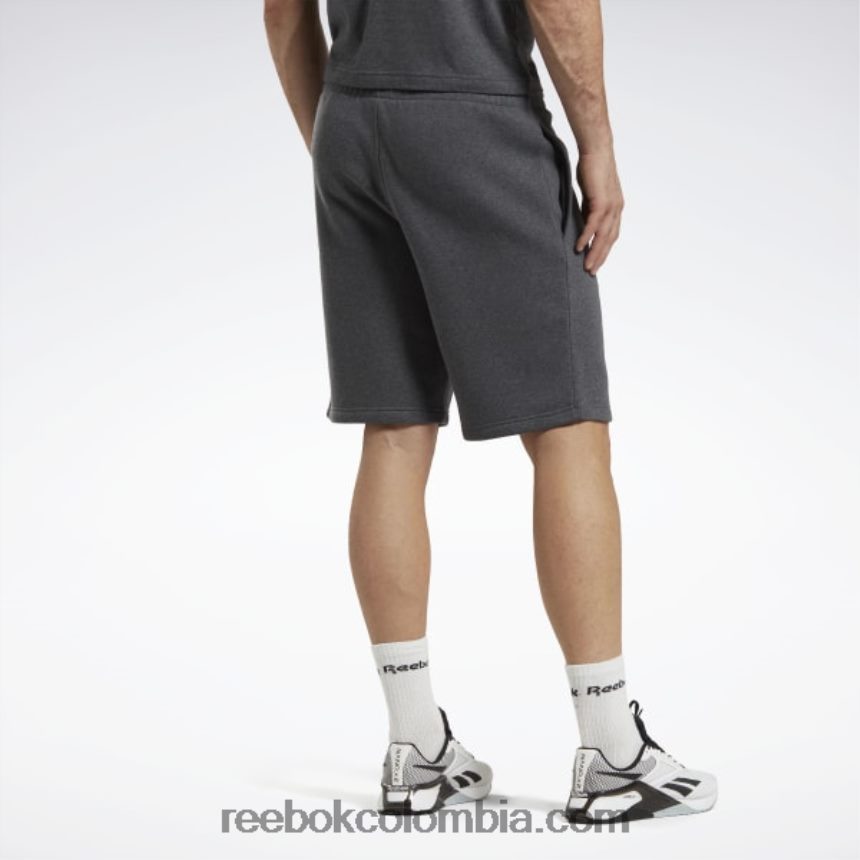 hombres brezo gris oscuro pantalones cortos de identidad Reebok D260LP1203
