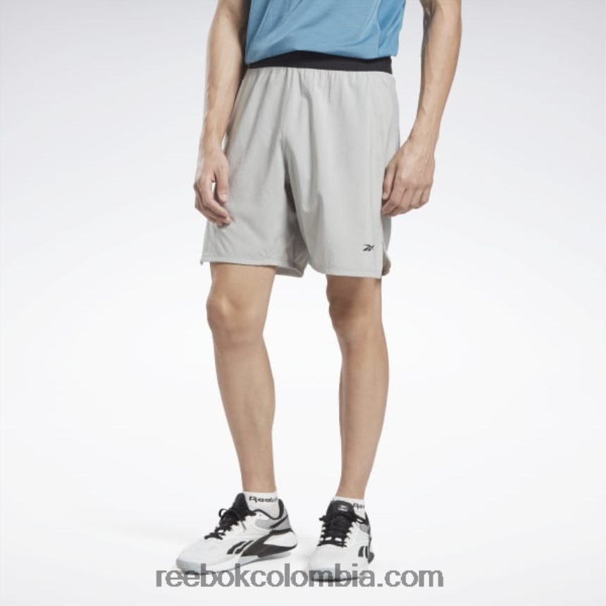 hombres gris puro 3 pantalones cortos de velocidad 3.0 Reebok D260LP1293