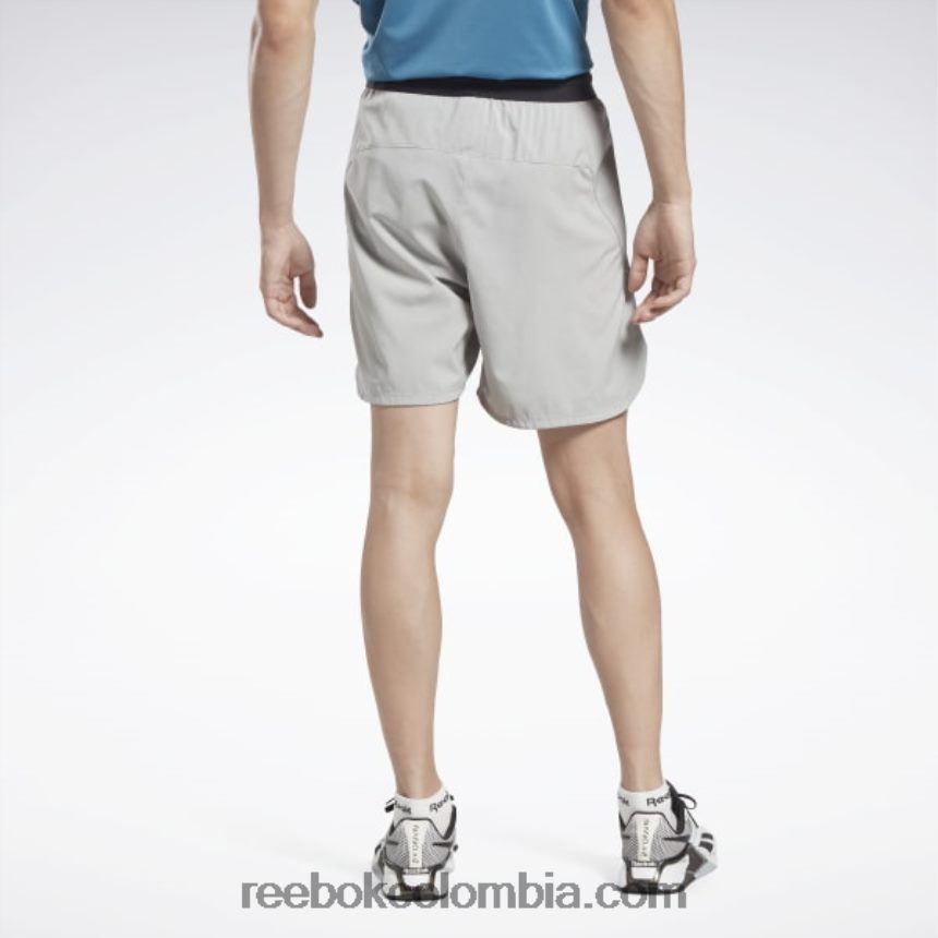 hombres gris puro 3 pantalones cortos de velocidad 3.0 Reebok D260LP1293