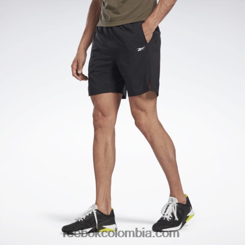 hombres negro pantalones cortos de velocidad 2.0 Reebok D260LP1296