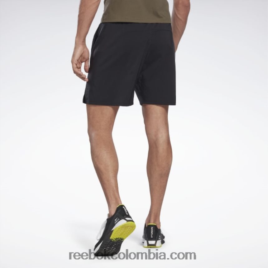 hombres negro pantalones cortos de velocidad 2.0 Reebok D260LP1296