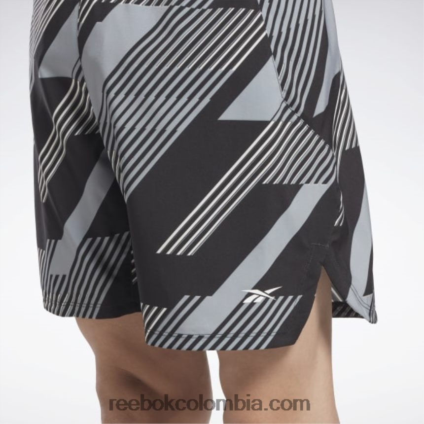 hombres negro pantalones cortos de velocidad 3.0 Reebok D260LP1303