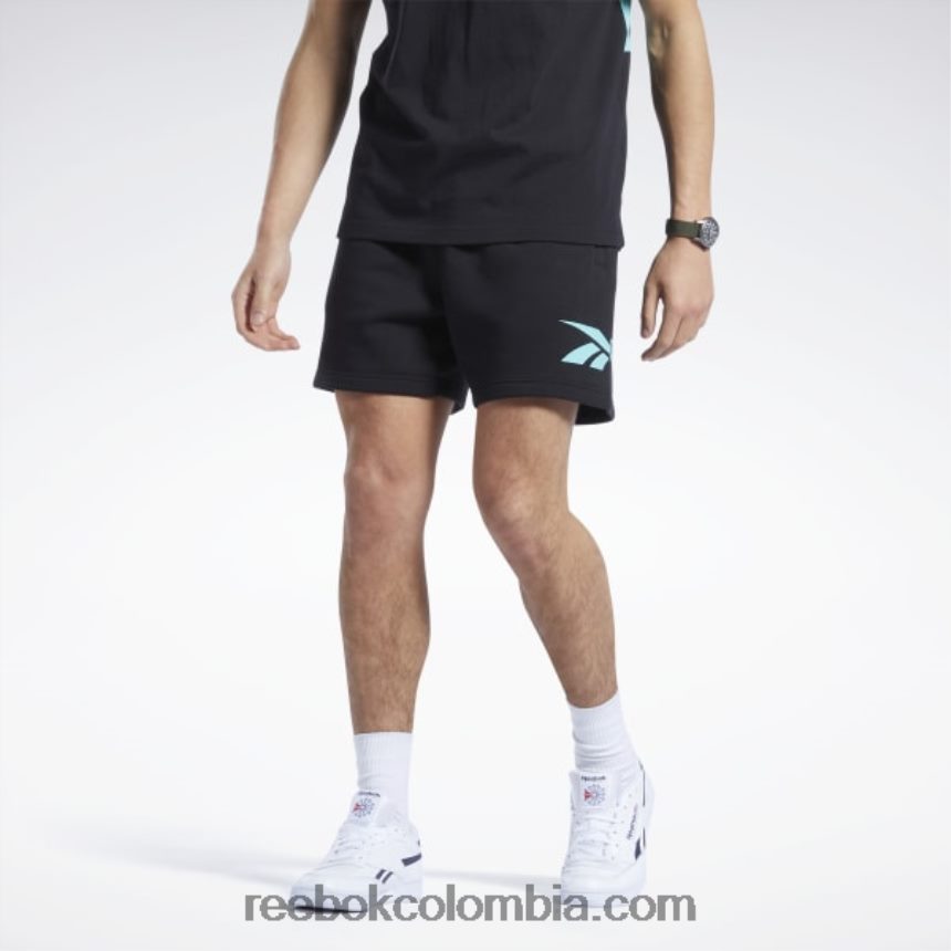 hombres negro pantalones cortos orgullosos de la marca clásica Reebok D260LP1202