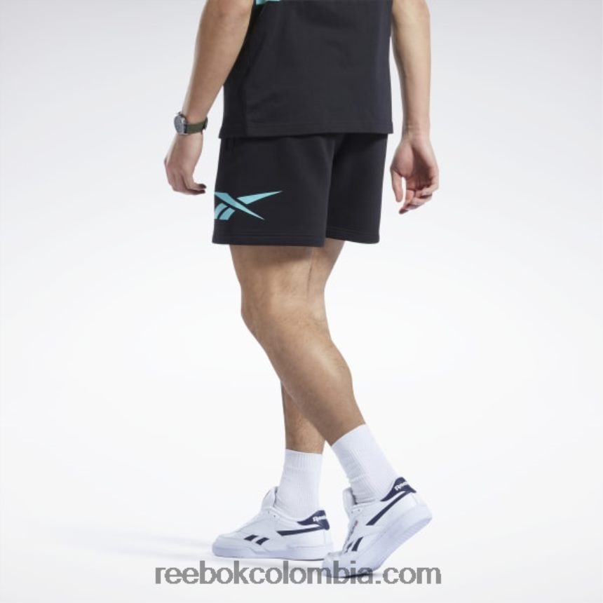 hombres negro pantalones cortos orgullosos de la marca clásica Reebok D260LP1202