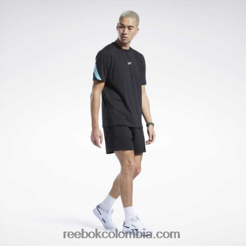 hombres negro pantalones cortos orgullosos de la marca clásica Reebok D260LP1202