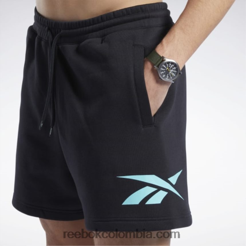 hombres negro pantalones cortos orgullosos de la marca clásica Reebok D260LP1202