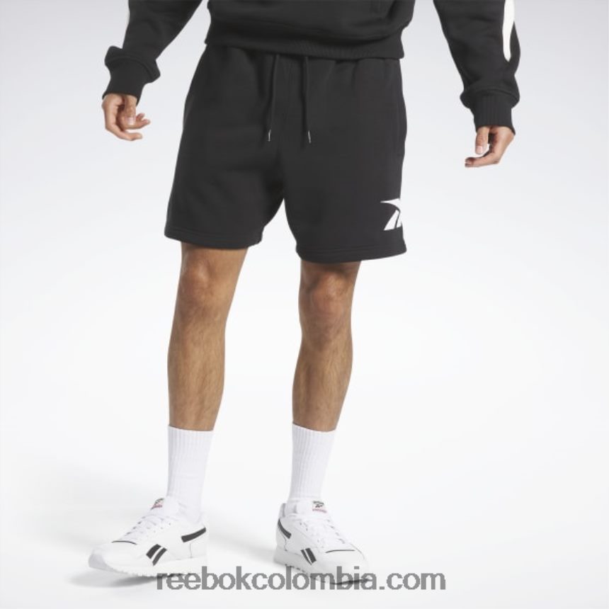 hombres negro/tiza pantalones cortos orgullosos de la marca clásica Reebok D260LP1221