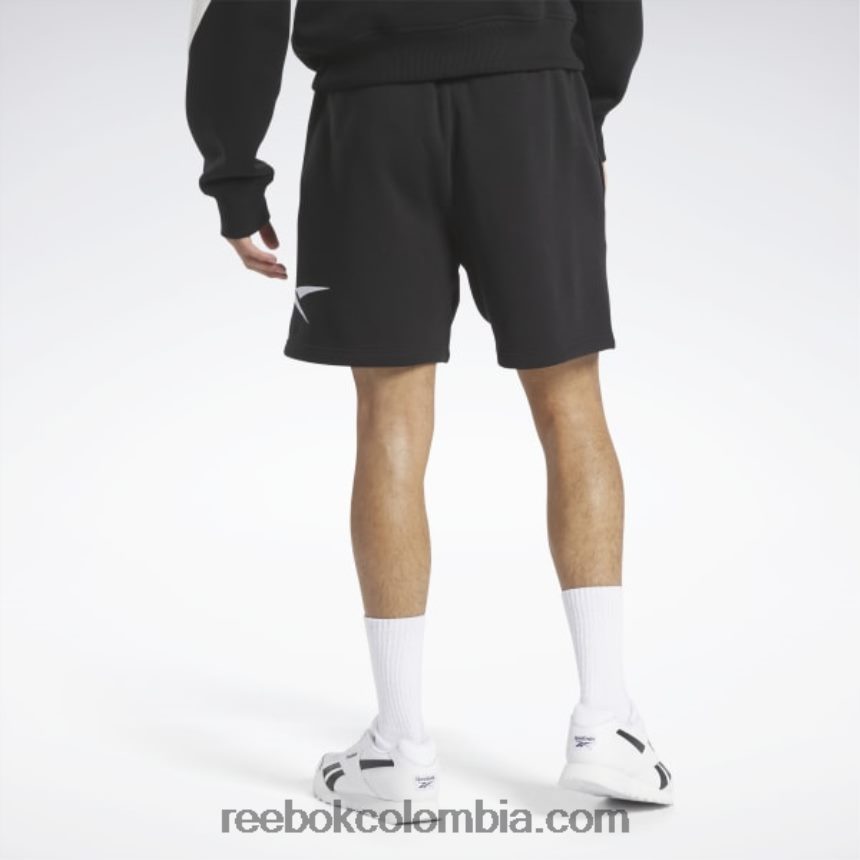 hombres negro/tiza pantalones cortos orgullosos de la marca clásica Reebok D260LP1221