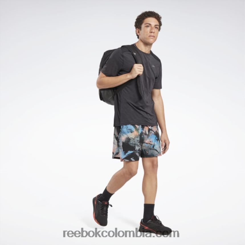 hombres negro/vector azul pantalones cortos fuerza 3.0 Reebok D260LP1270