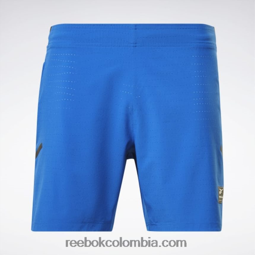 hombres vector azul pantalones cortos Speed+ con certificado de rendimiento Reebok D260LP1331