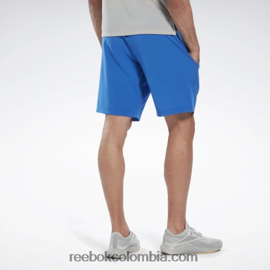 hombres vector azul pantalones cortos listos para entrenar Reebok D260LP1160