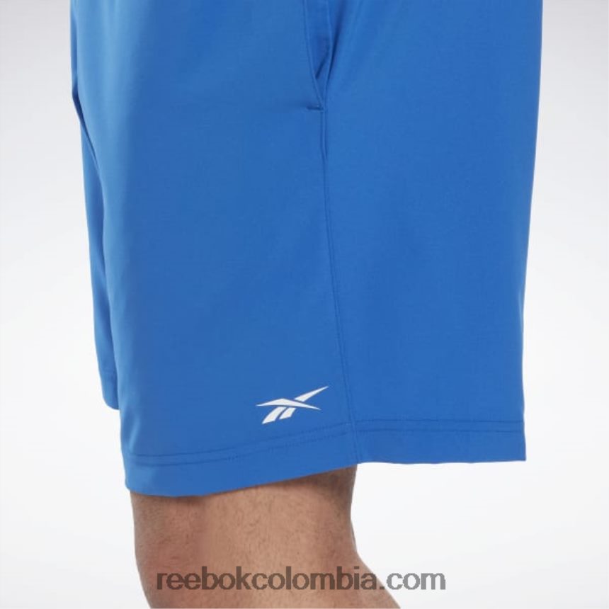 hombres vector azul pantalones cortos listos para entrenar Reebok D260LP1160