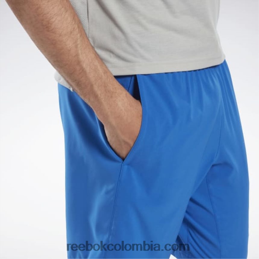 hombres vector azul pantalones cortos listos para entrenar Reebok D260LP1160