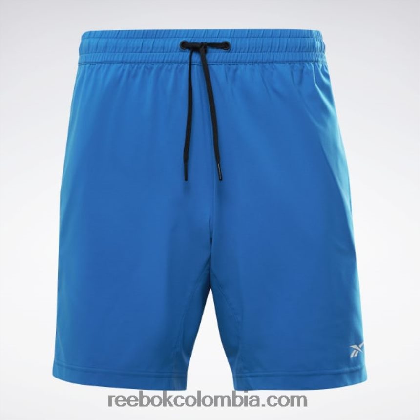 hombres vector azul pantalones cortos listos para entrenar Reebok D260LP1160