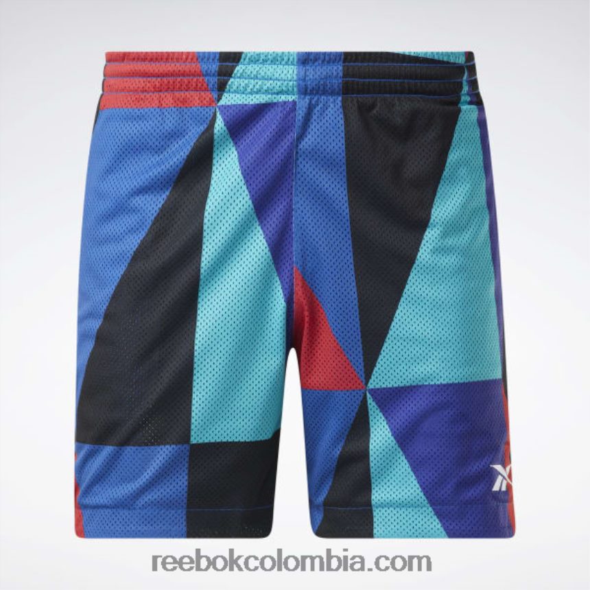 hombres vector azul shorts de malla de la liga de la ciudad Reebok D260LP1237
