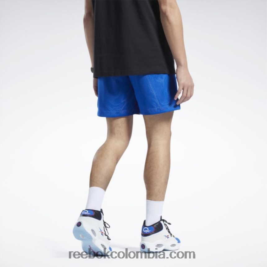 hombres vector azul shorts de malla de la liga de la ciudad Reebok D260LP1237