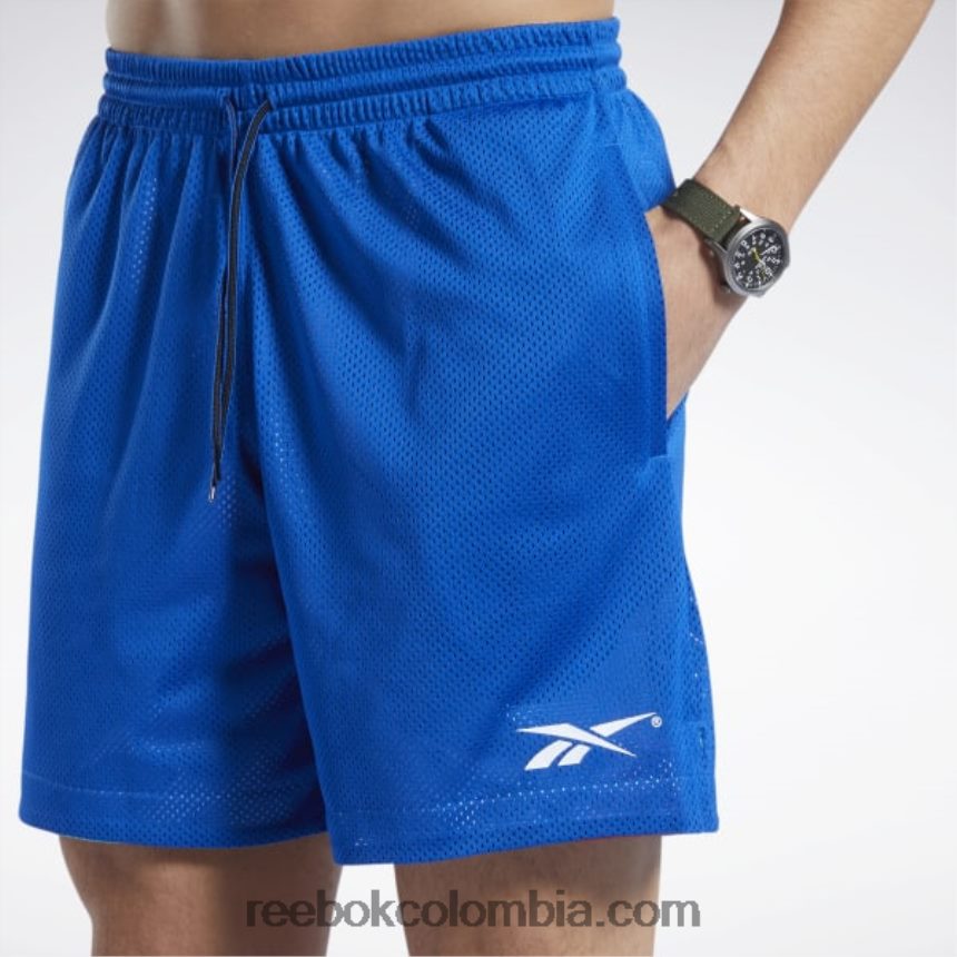 hombres vector azul shorts de malla de la liga de la ciudad Reebok D260LP1237