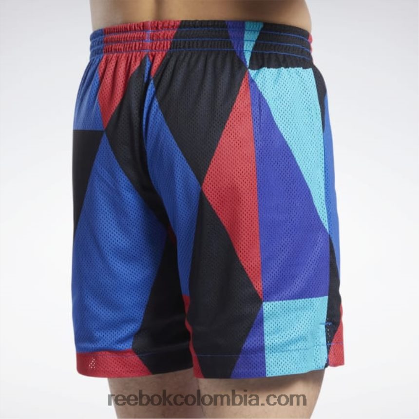 hombres vector azul shorts de malla de la liga de la ciudad Reebok D260LP1237
