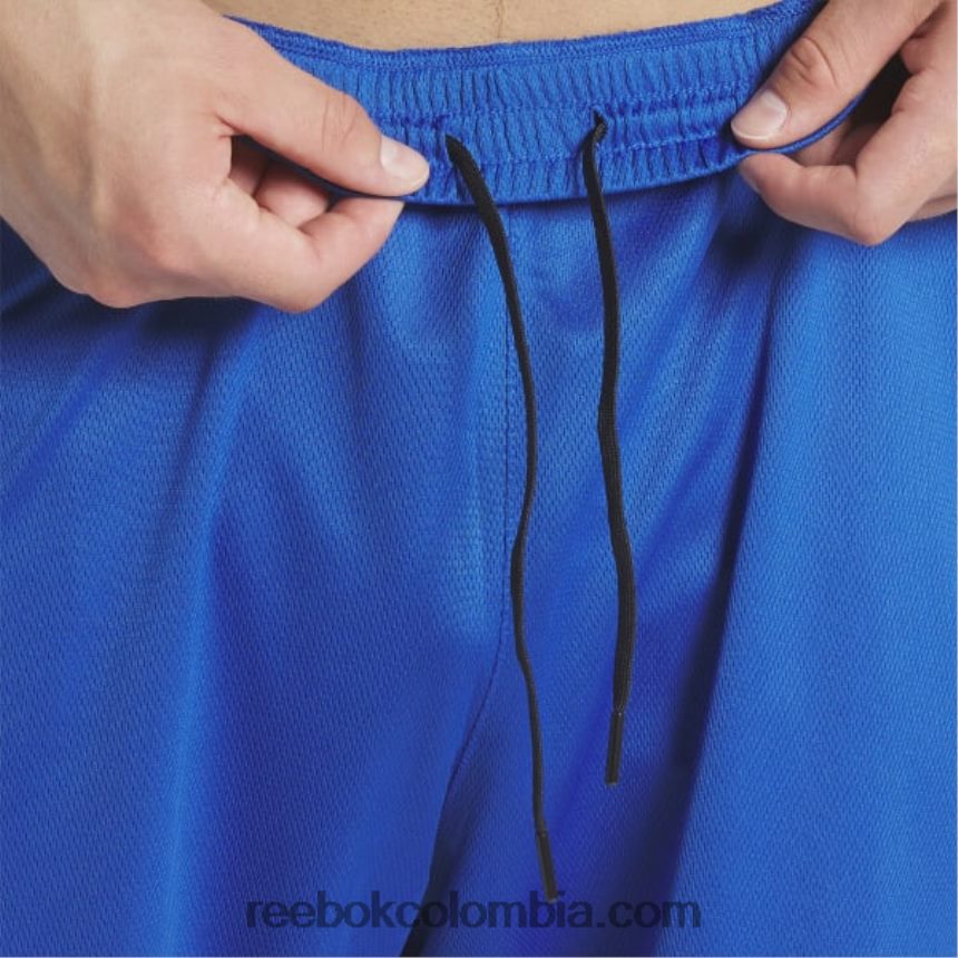 hombres vector azul shorts de malla listos para entrenar Reebok D260LP1292