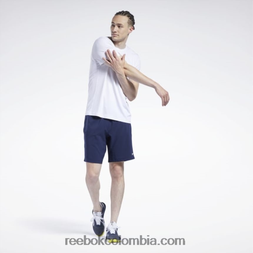 hombres vector de la marina pantalones cortos listos para entrenar Reebok D260LP1113