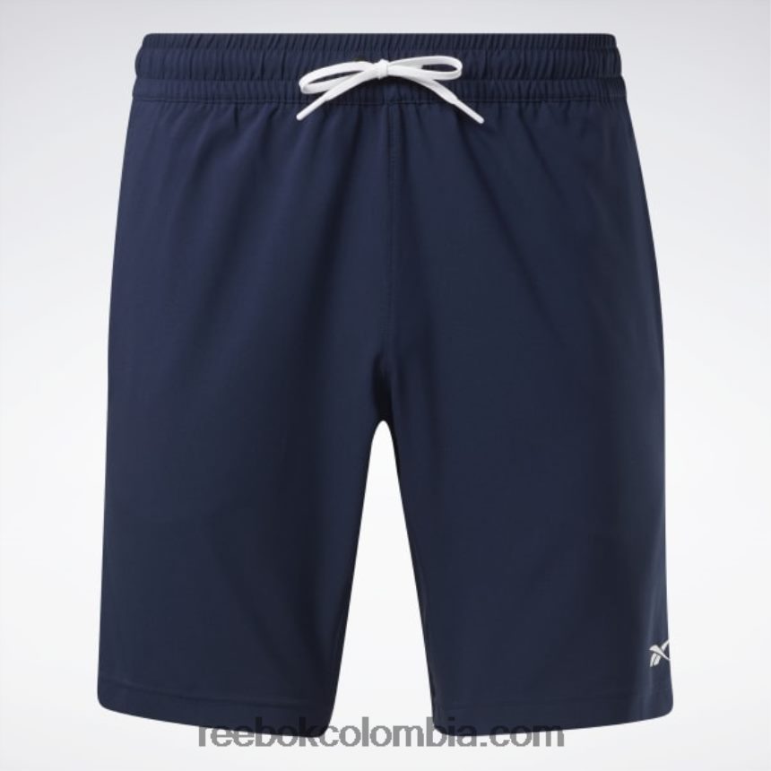 hombres vector de la marina pantalones cortos listos para entrenar Reebok D260LP1113