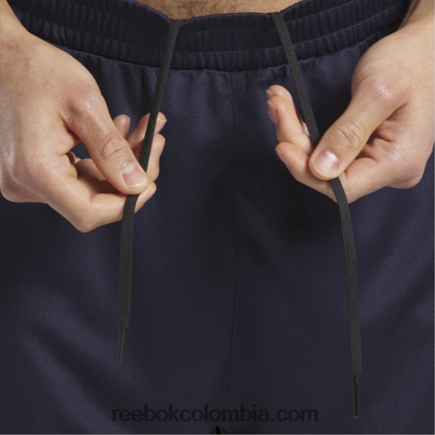 hombres vector de la marina shorts de malla listos para entrenar Reebok D260LP1197