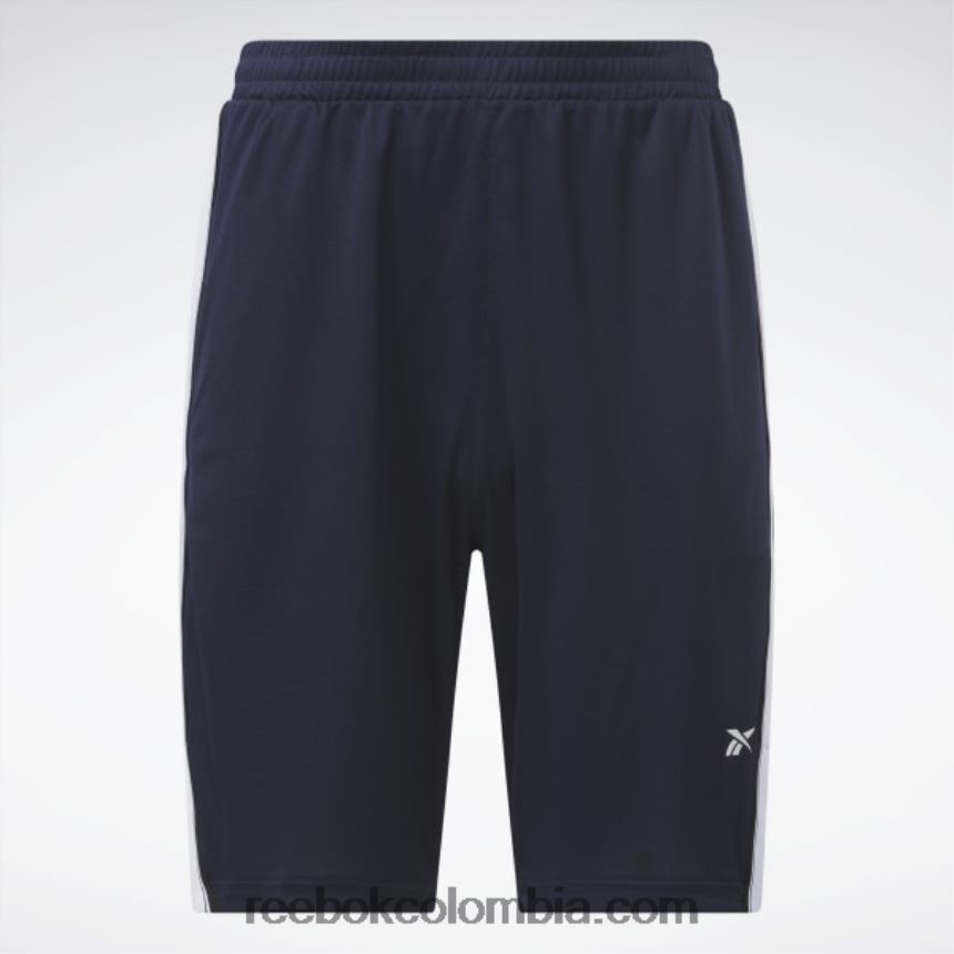 hombres vector de la marina shorts de malla listos para entrenar Reebok D260LP1197