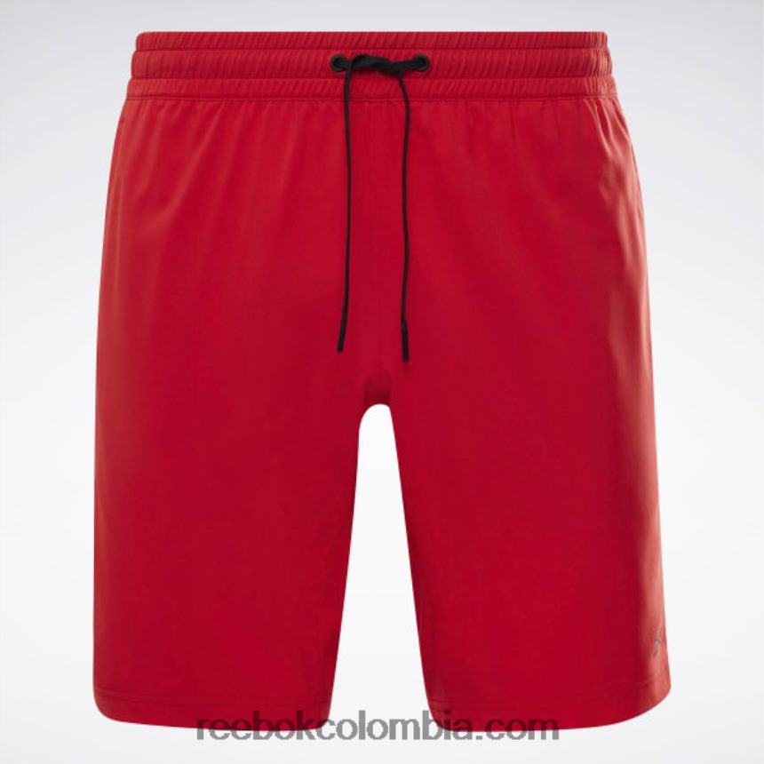 hombres vector rojo pantalones cortos listos para entrenar Reebok D260LP1135