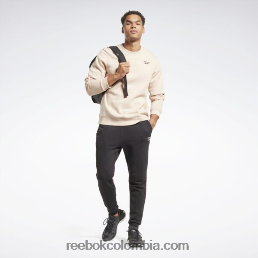 hombres crudo suave sudadera con capucha de vector de identidad polar Reebok D260LP1219