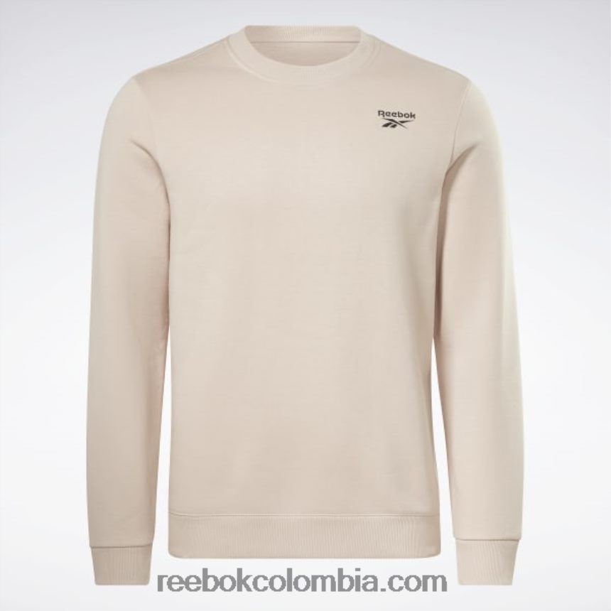 hombres crudo suave sudadera con capucha de vector de identidad polar Reebok D260LP1219
