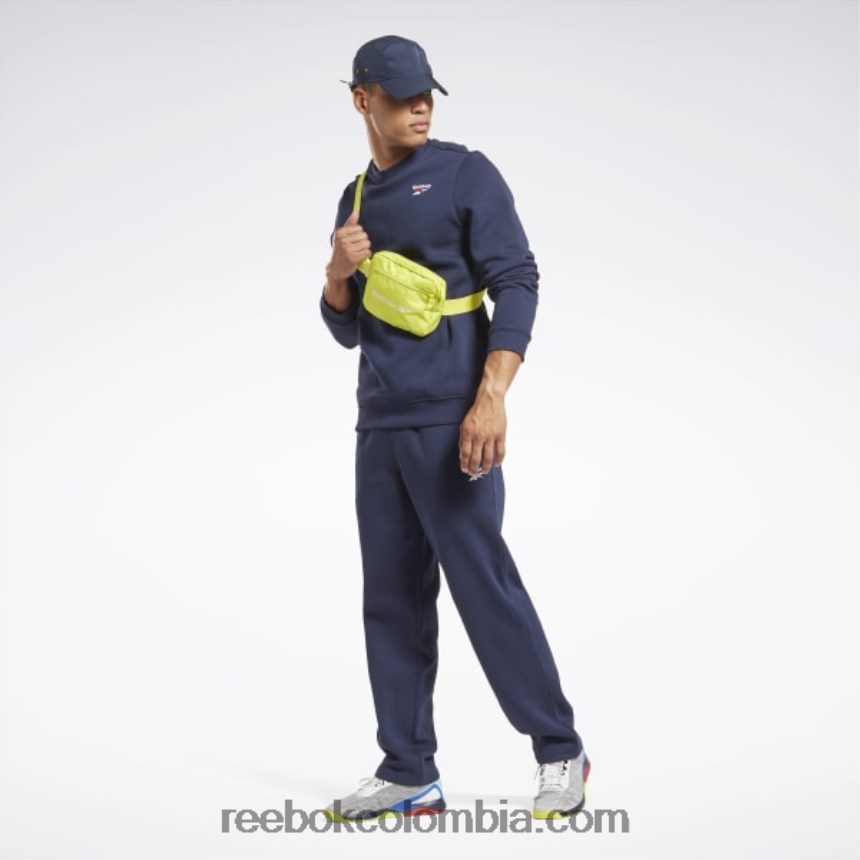 hombres vector de la marina sudadera con capucha de vector de identidad polar Reebok D260LP1180